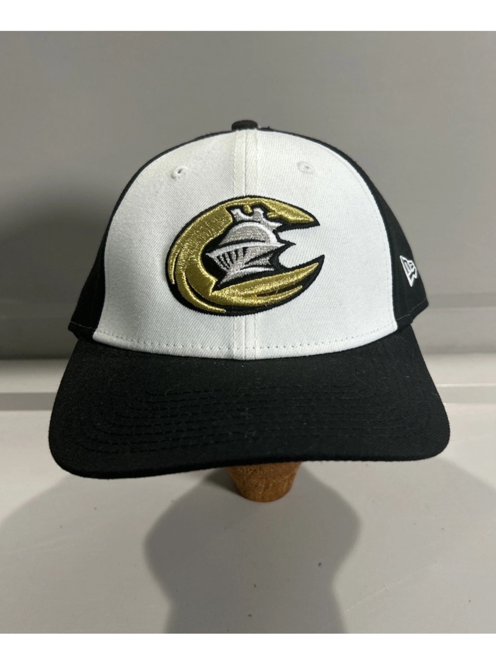 Charlotte Knights New Era Minor League Baseball Hat 9Forty Adj OSFM Black White